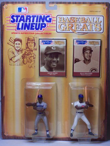 Kenner - Starting Lineup - Baseball Greats - Ernie Banks Billy Williams