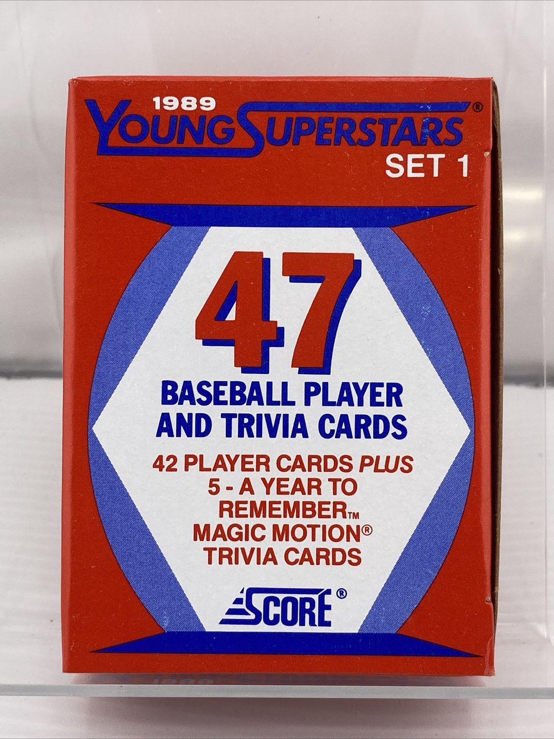 1989 Score Baseball Young Superstars Complete Set #1  &amp; #2 ~ Jackson, Maddux RC