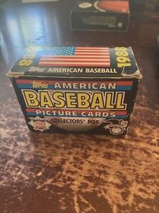1988 Topps American Baseball Collectors&#39; Box