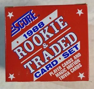 1988 Score Rookie &amp; Traded Card Set