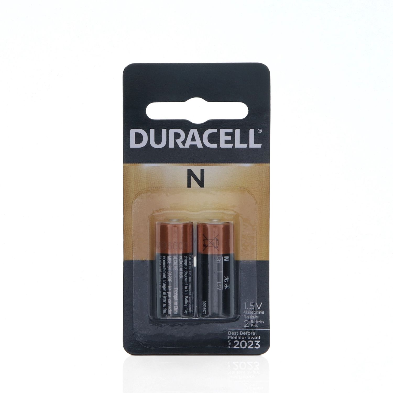 Duracell Alkaline N 1.5 V 0.8 Ah Medical Battery 2 Pack