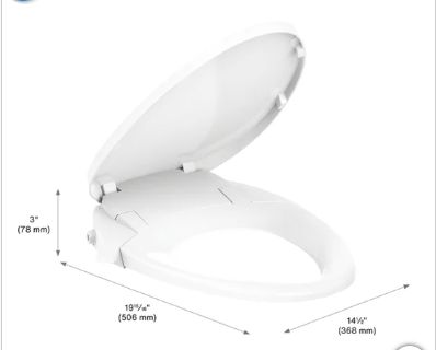 Kohler Purewash Manual Cleansing Seat, Retail $99.99