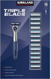 Kirkland Signature Triple Blade  Pack, Retail $32.99