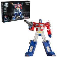 4D Build: Transformers Optimus Prime 3D Model Kit with LED Lights - Retail $33.99