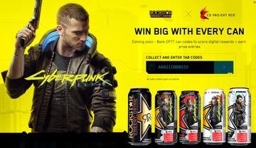 Limited Edition Cyberpunk 2077 Rockstar Energy Drinks - Collector's Item