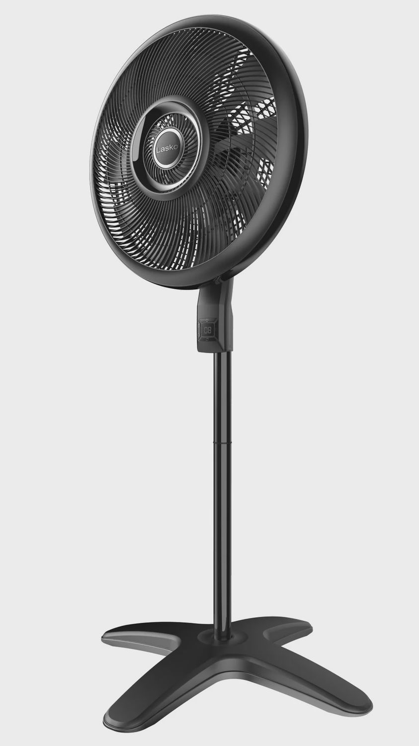 Lasko WindStorm S18654 18" Adjustable Pedestal Fan with Remote Control - RETAIL $37.99