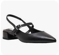 Steve Madden Women's Leather Slingback Flat, Retail $24.97