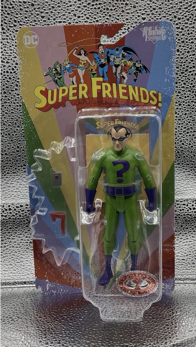 McFarlane Toys Super Friends Platinum Edition 6” Riddler Action Figure
