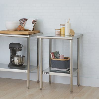 TRINITY EcoStorage NSF Certified Stainless Steel Table - Retail $99.99
