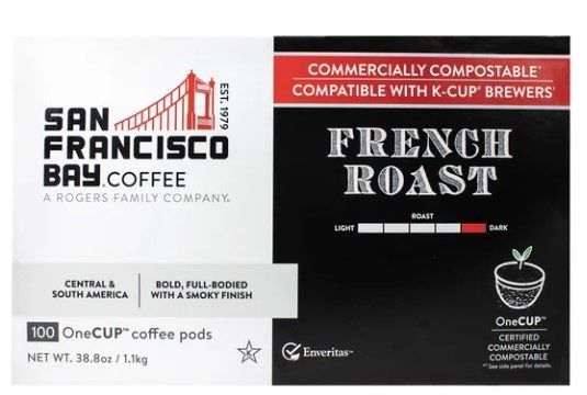 San Francisco Bay Coffee French  One Cup, Size: FULL