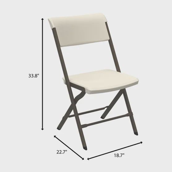 Lifetime Commercial Folding Chair - Retail $24.49