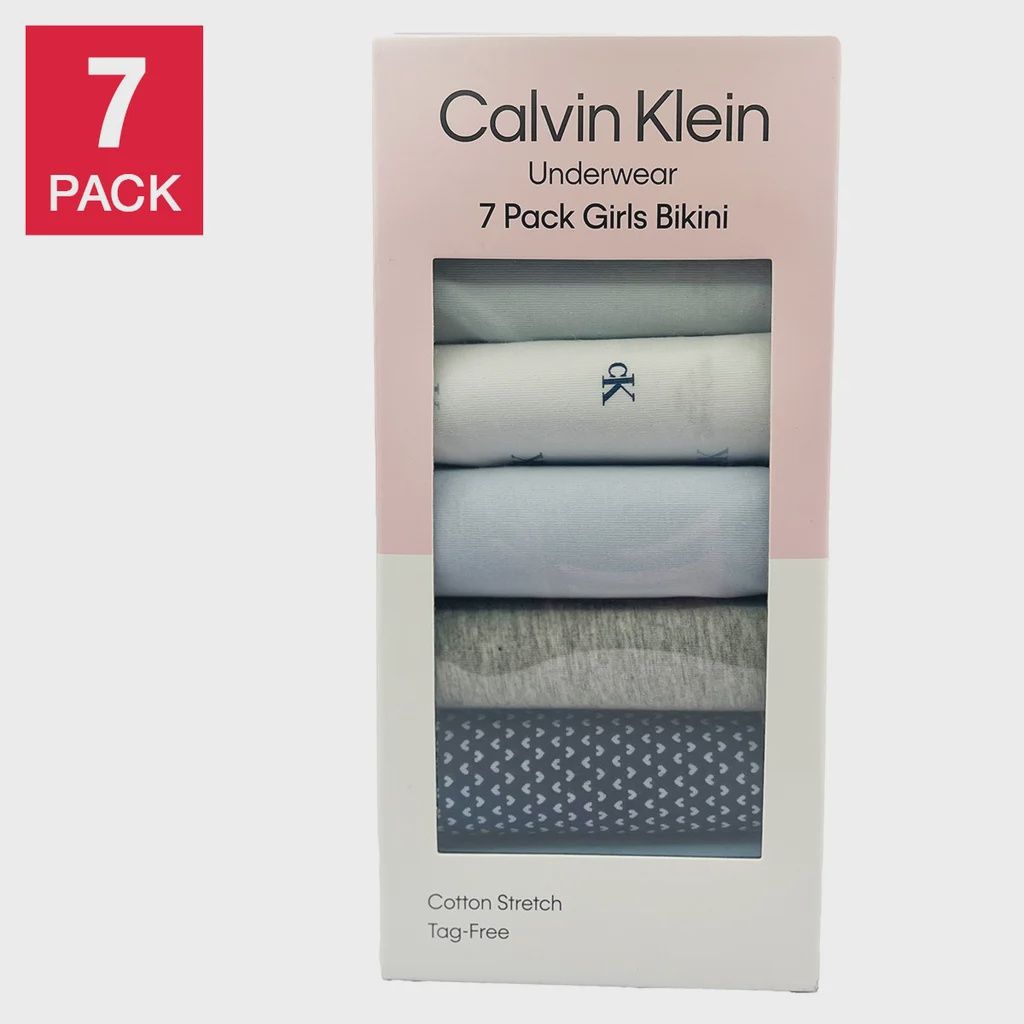 Calvin Klein Youth Bikini Underwear, 7-pack