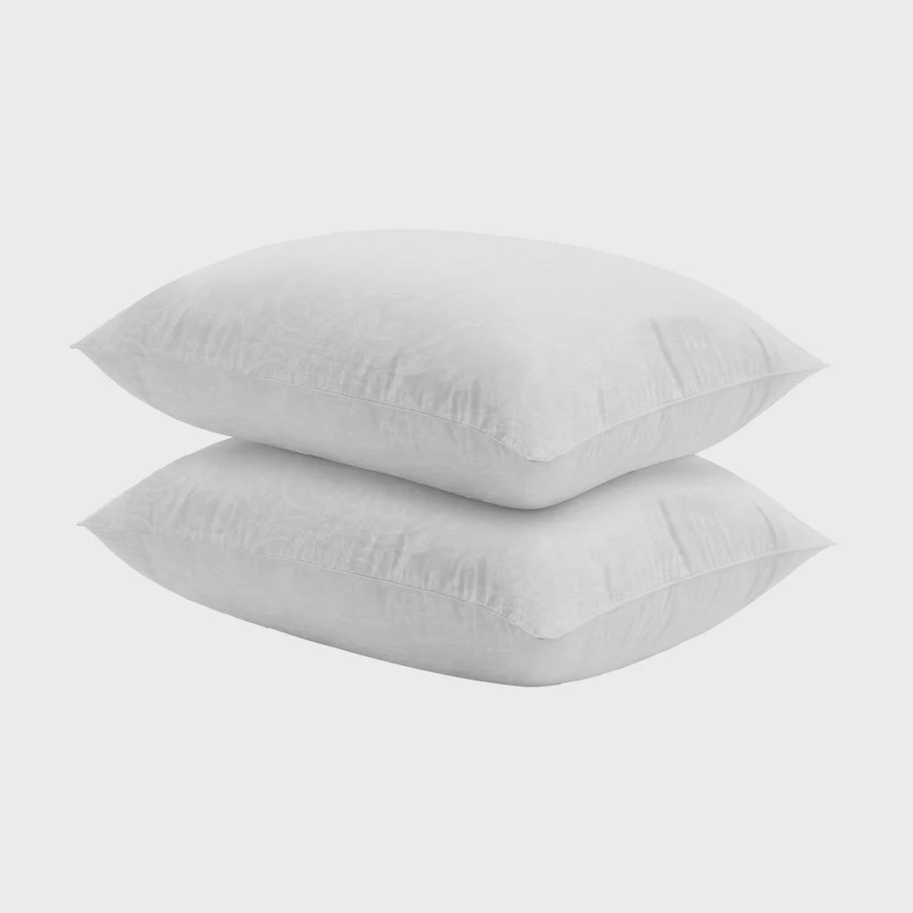 deco pillow white  and blue Retail $14.99