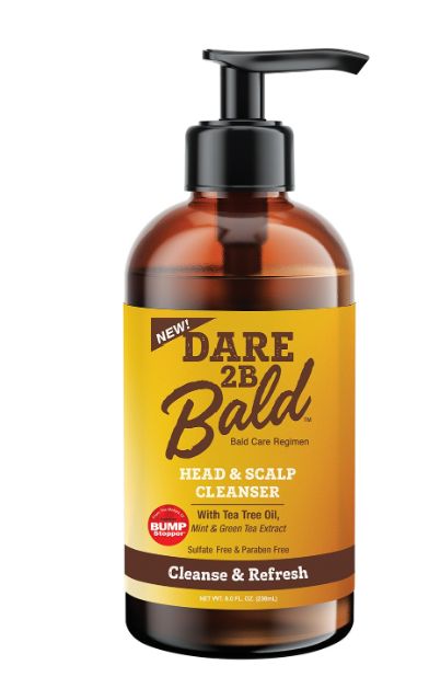 Dare 2B Bald Head &amp; Scalp Cleanser - Retail $7.99, type: Dare 2B Bald Head &amp; Scalp Cleanser