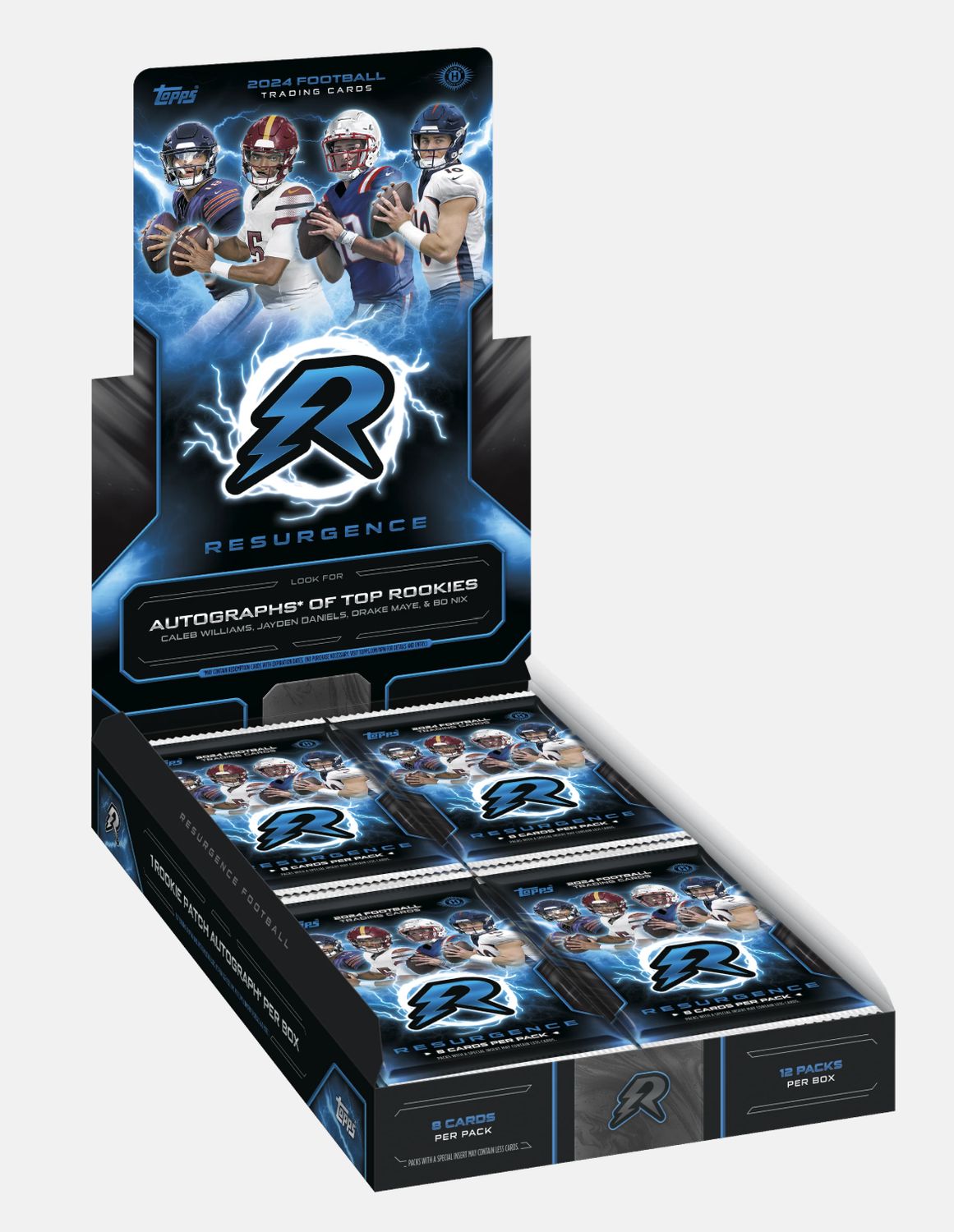 Topps - Football - Resurgence - Midnight - Hobby Box Sets, type: 2024 Topps Resurgence Football - Hobby Box
