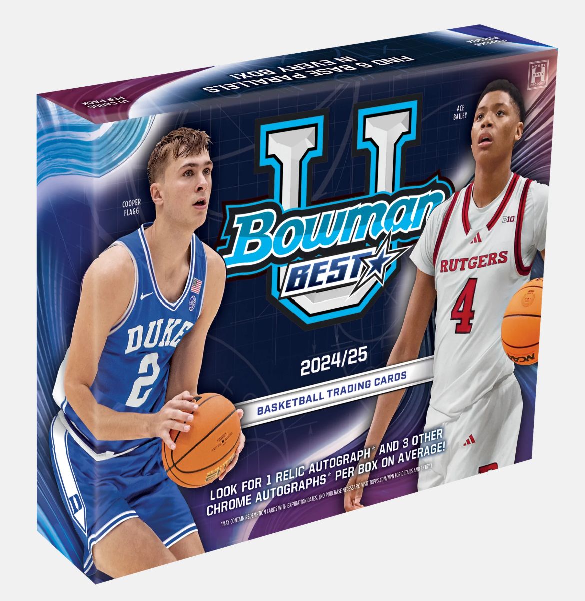 2024-25 Bowman University Best Basketball - Hobby Box, Size: Hobby Box