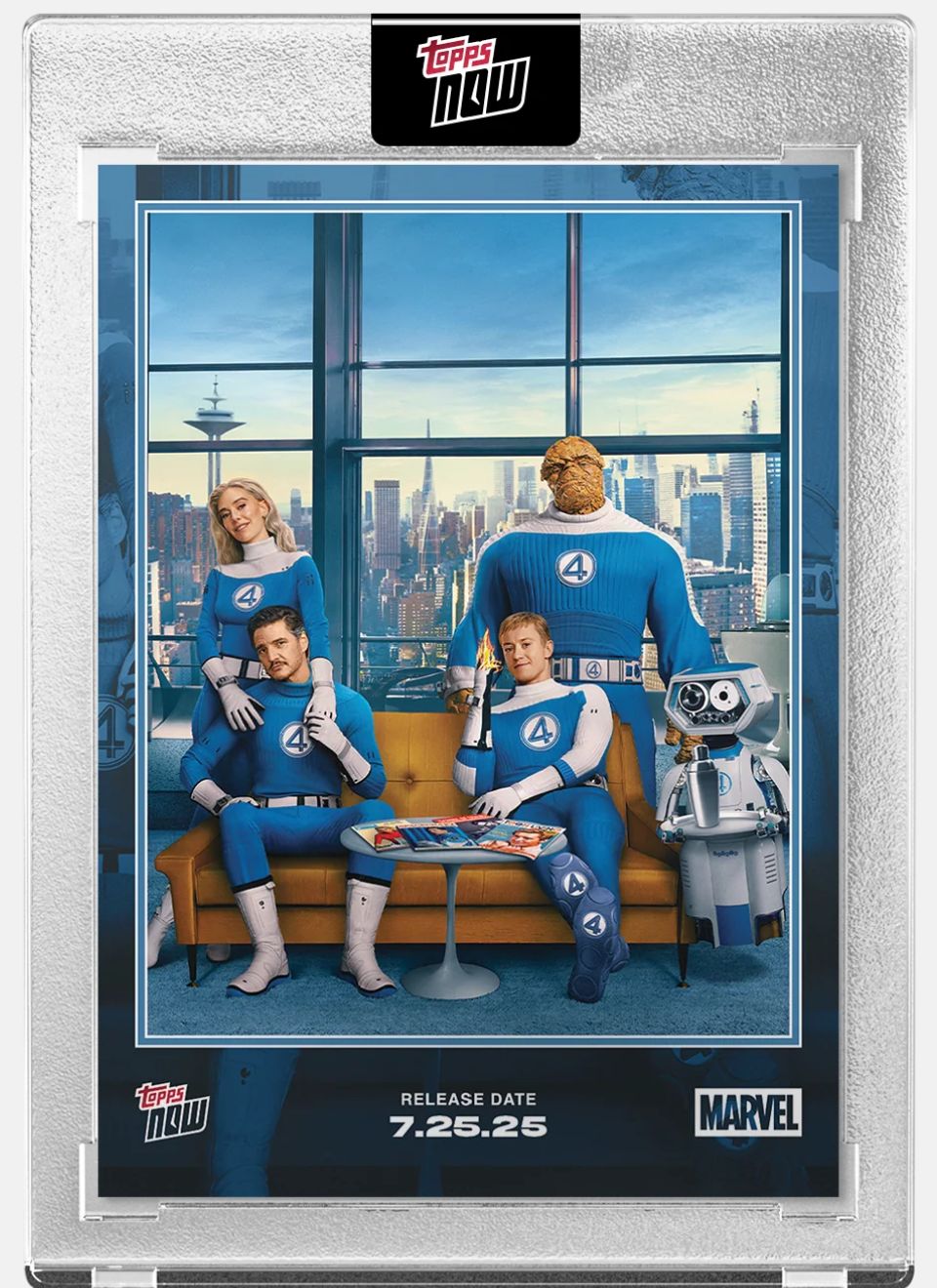 2025 Marvel Topps NOW® Fantastic Four: First Steps - PR: 6909, type: Open Edition Card
