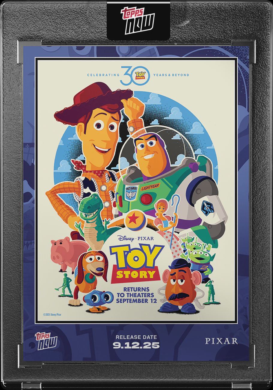 2025 Disney Topps NOW® Toy Story 30th Anniversary - PR: 14075 - Retail $16.00, type: Open-Edition