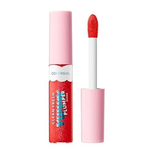 CoverGirl Clean Fresh Yummy Gloss Plumper - Retail $12.99, COLOR: Merry Kissmas