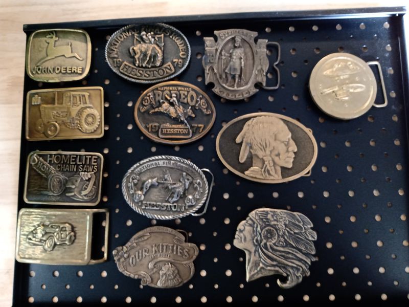 Vintage Belt Buckles - Assorted -