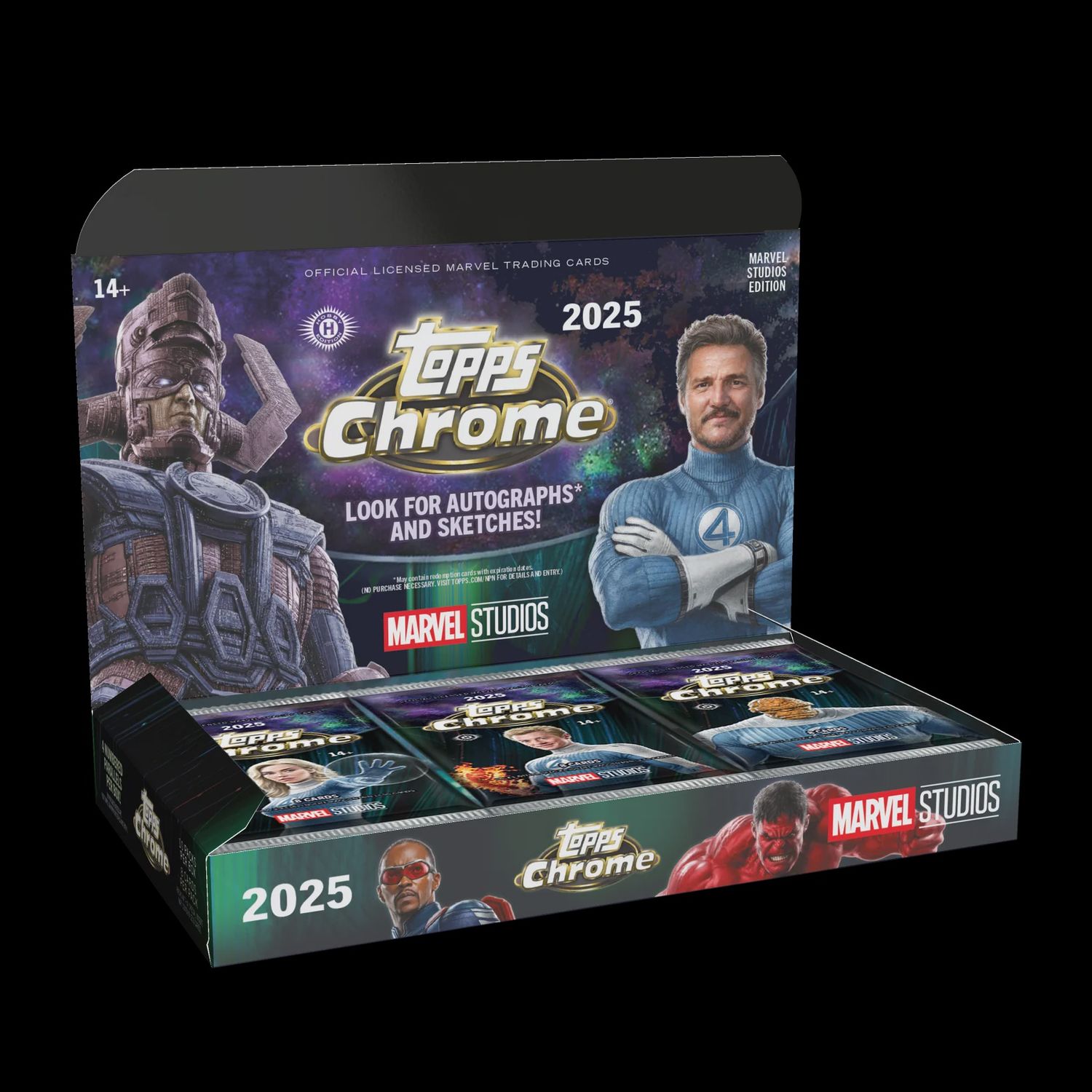 2025 Topps Marvel Studios Chrome® - Hobby Box