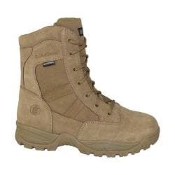 Smith &amp; Wesson Boots &amp; Footwear Mens Breach 2.0 Waterproof 8in Side Zip Boots Coyote Wide 8 US - Retail $69.99