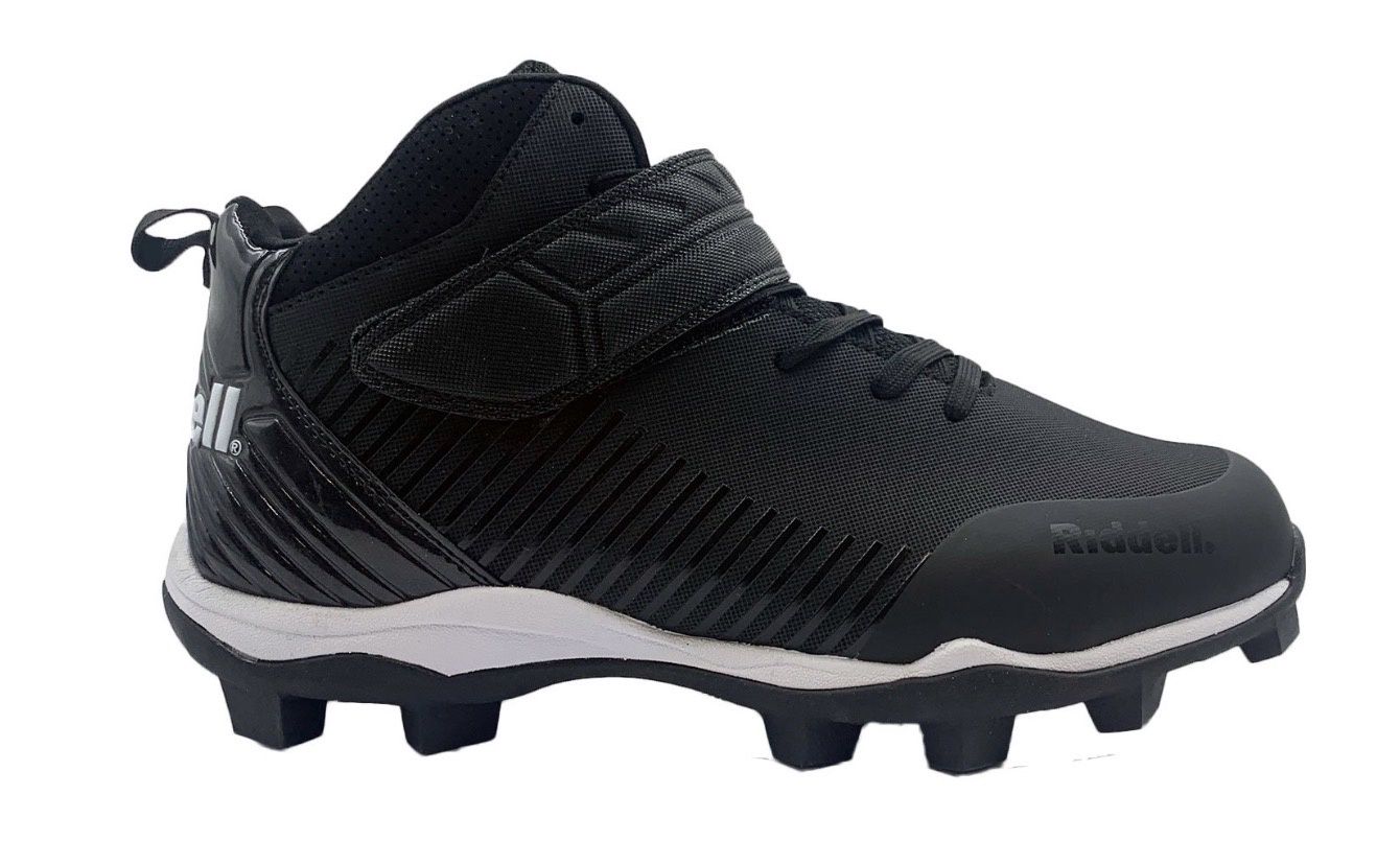 Riddell Heater Mid Strap RM Men's Football Cleats Size 9