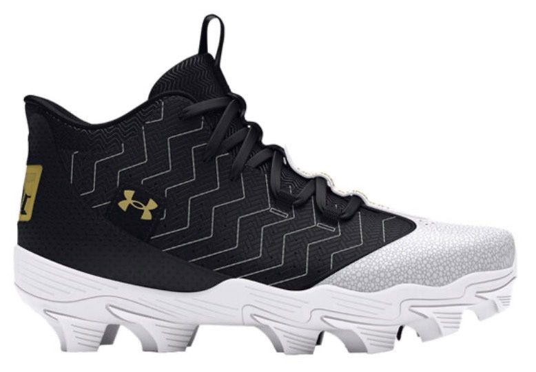 Under Armour Harper 9 Mid RM Youth Baseball Cleats - Retail $40.00
