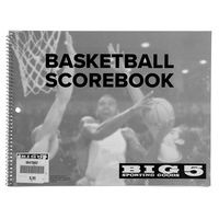 Basketball Scorebook Retail $5.99