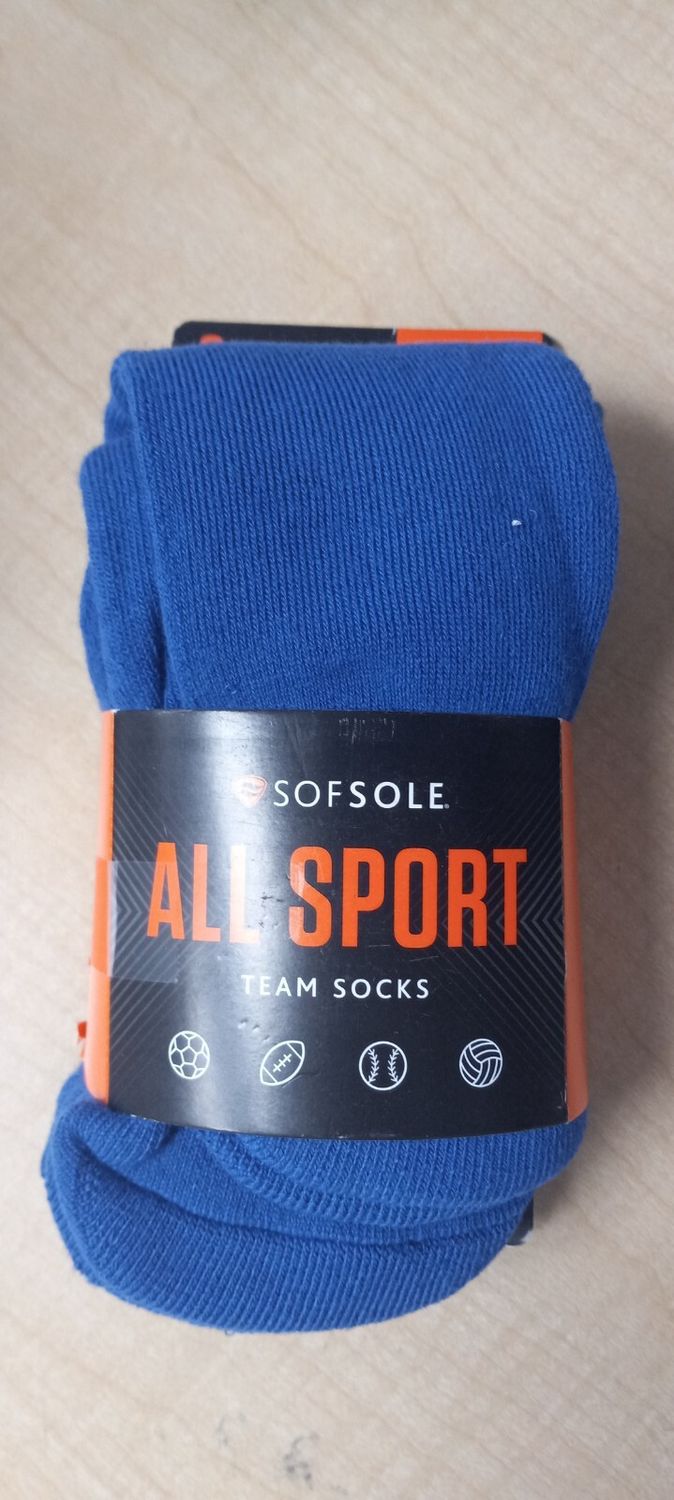 SOF SOL Athletic Performance Sock 2 PR. Retail $9.99