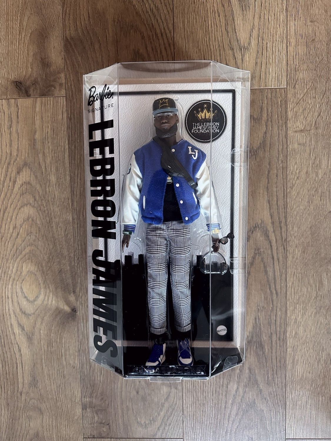 Barbie Signature LeBron James Kenbassadors Doll Collectible with Varsity Jacket Outfit &amp; Accessories - Retail $74.99