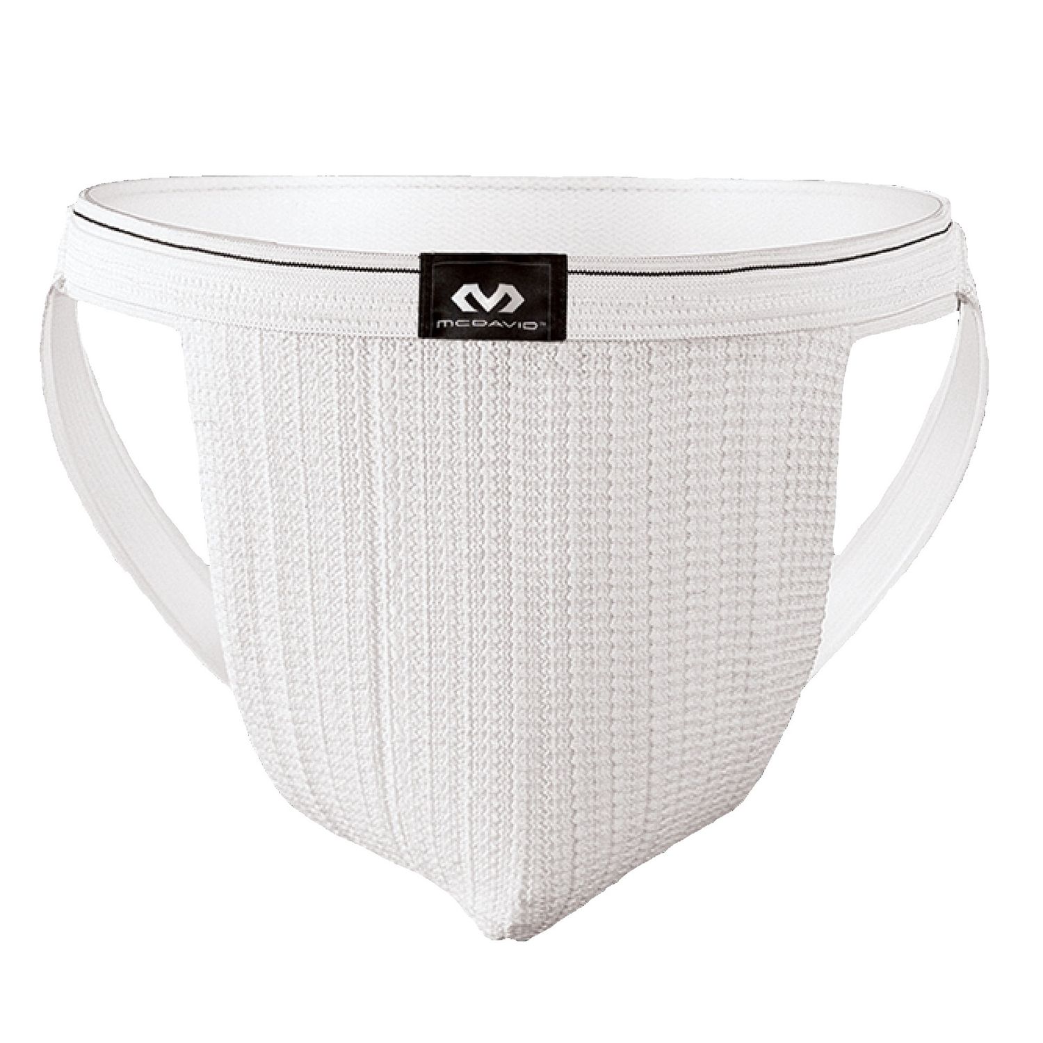 Men S McDavid MD3133 Athletic Run &amp; Swim Supporters - 2 Pack (White Retail $14.99