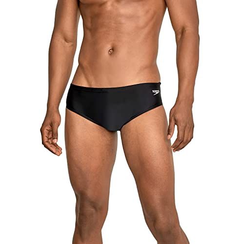 Speedo Men's Swimsuit Brief Eco ProLt Solid Adult Retail $29.99