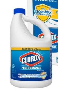 Clorox Performance Bleach 121 Oz - Retail $6.99