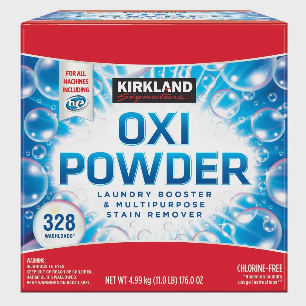 Kirkland Signature Oxi Powder, 328 Loads, 11 lbs - Retail $13.99