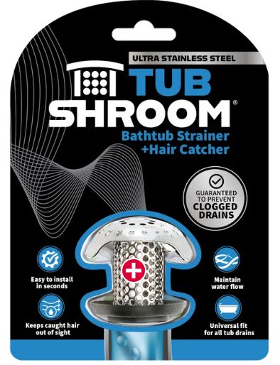 TubShroom Universal Drain Protector &amp; Hair Catcher Bundle - Retail $19.99