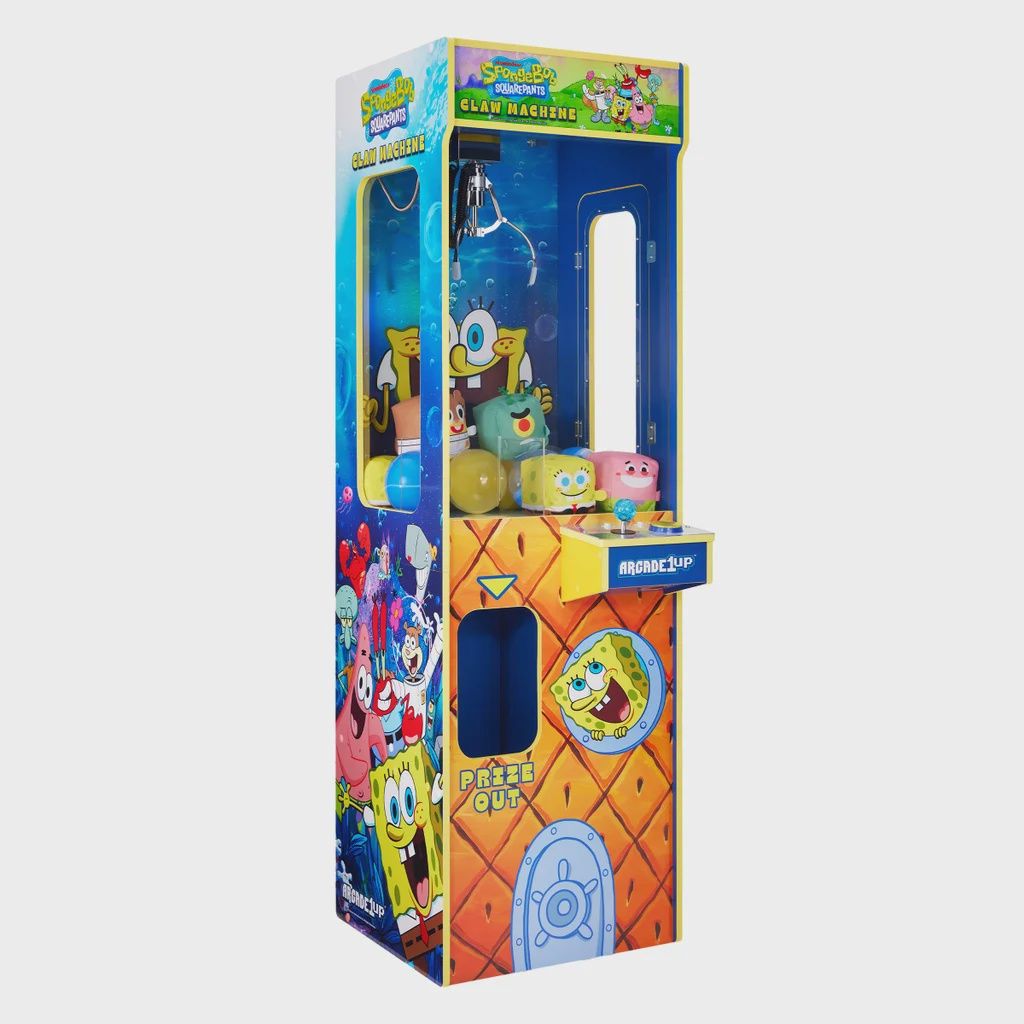 Arcade1Up SpongeBob SquarePants Claw Machine - Retail $499.99