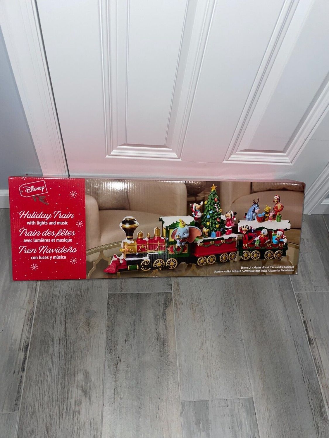 Disney Mickey and Friends Holiday Train 3 Piece