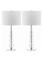 Liam Clear 29 Inch Stacked Crystal Ball Lamp Retail $49.99