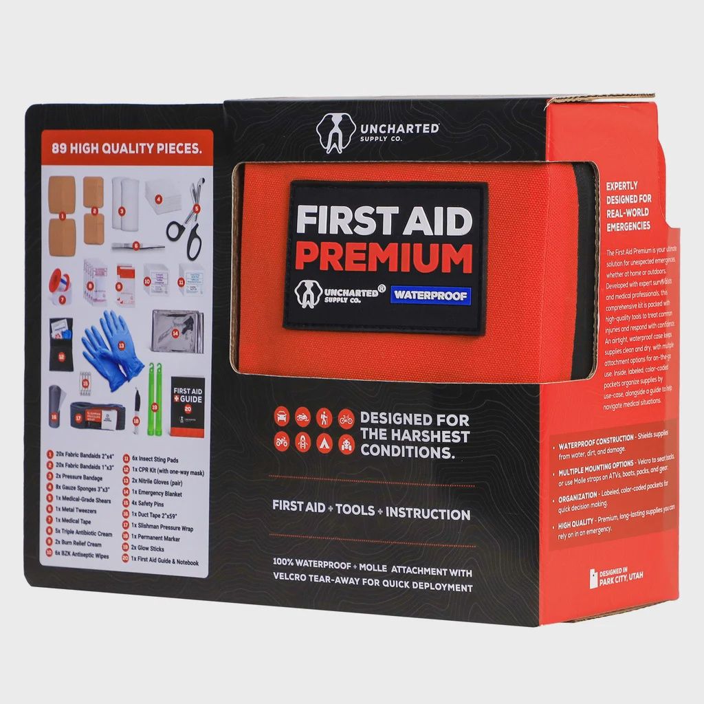Uncharted First Aid Kit, 89-pieces Retail $39.99