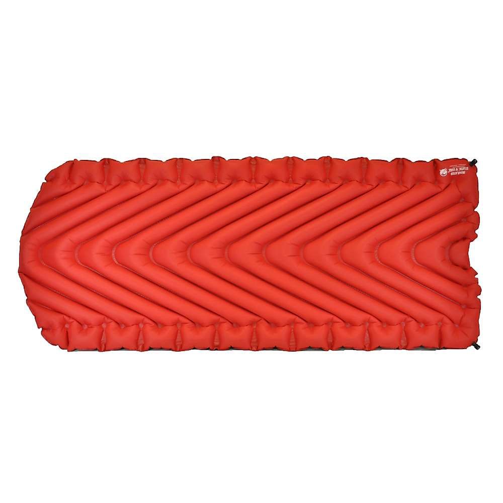 Klymit Insulated Static V Luxe Outdoor Camping Sleeping Pad Red