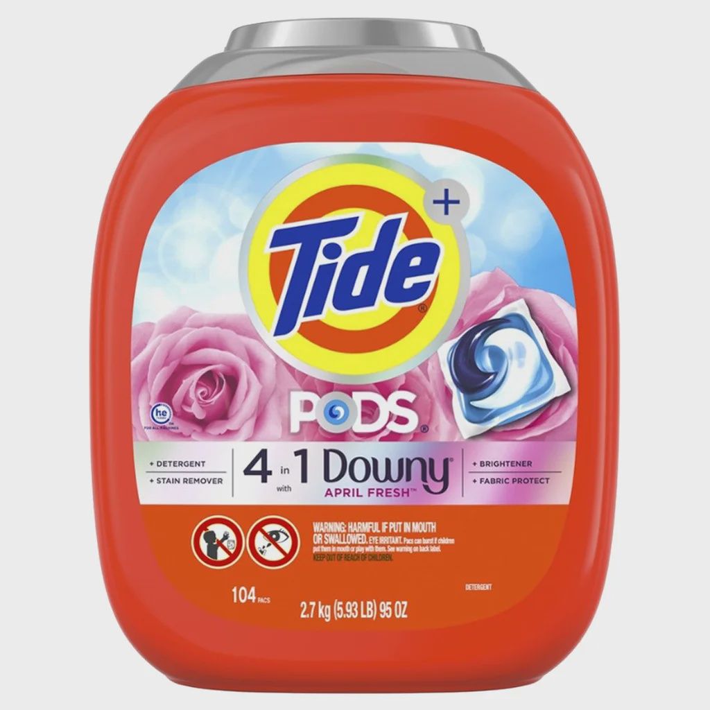 Tide Pods with Downy Laundry Detergent Pods, April Fresh, 104-count Retail $37.99