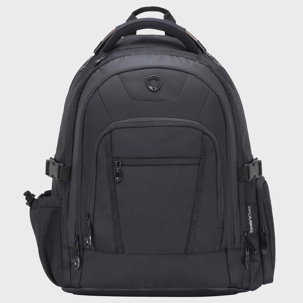 Traveler's Choice 19" Direct Multi-Pocket Backpack - Retail - $56.99