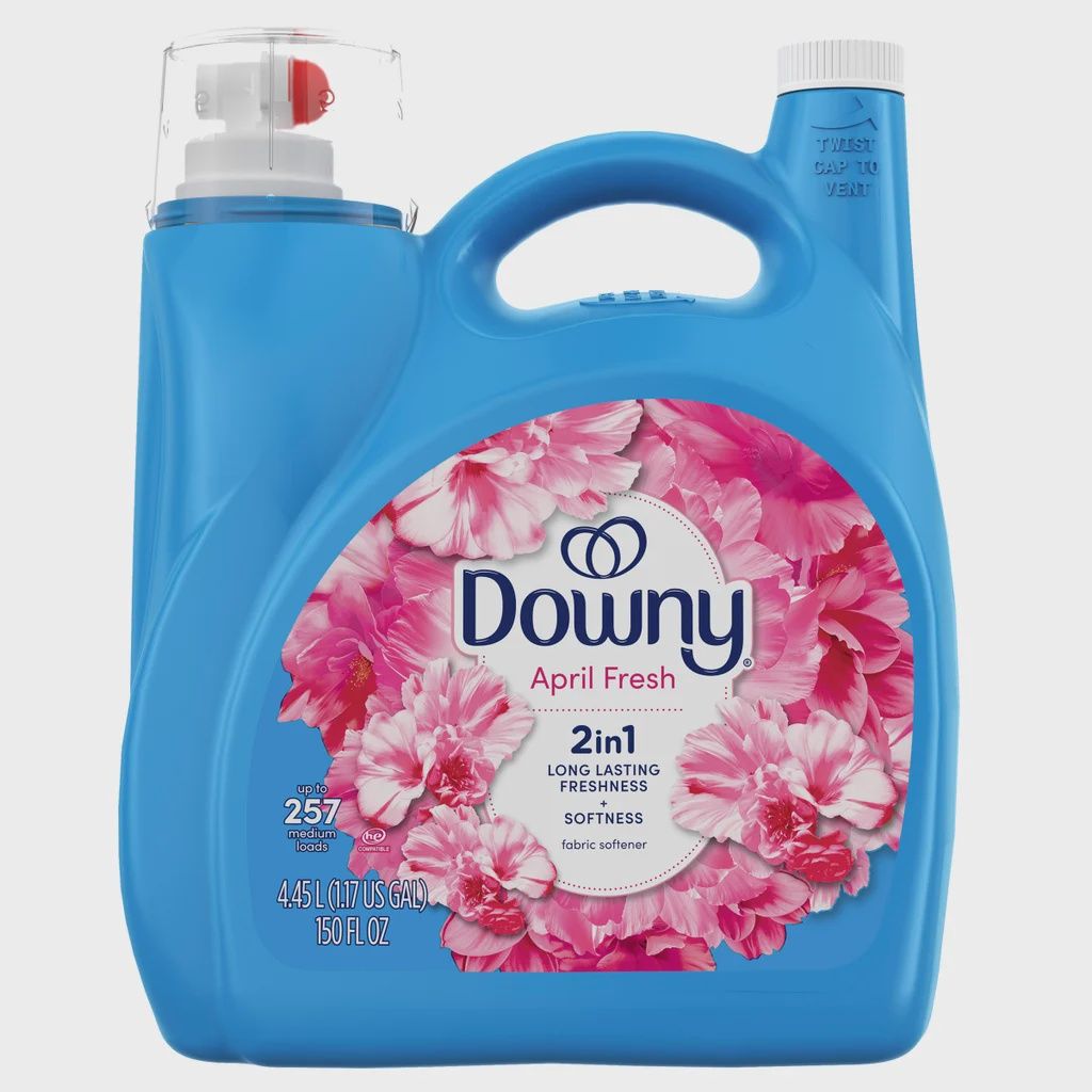 Downy Soft Liquid Fabric Softener, April Fresh, 257 Loads, 150 fl oz - Retail $16.99