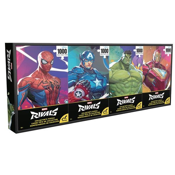 Novelty 4-pack Collector Puzzle, Assorted Characters - Retail $18.99