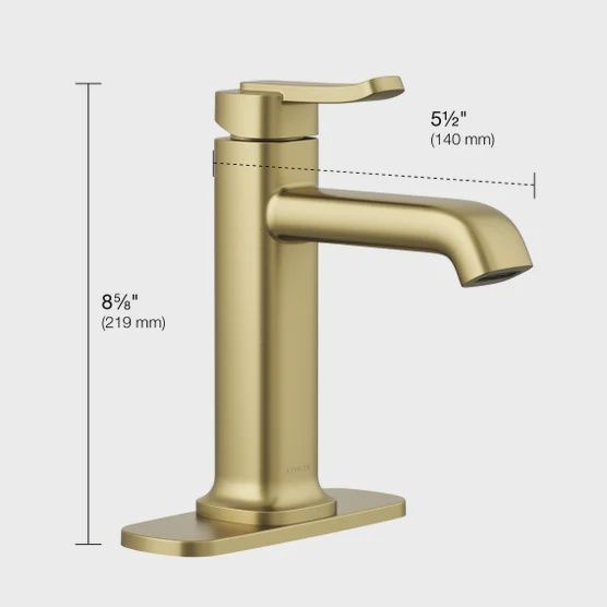 Kohler Cordate Single-handle Bathroom Faucet Retail $114.99