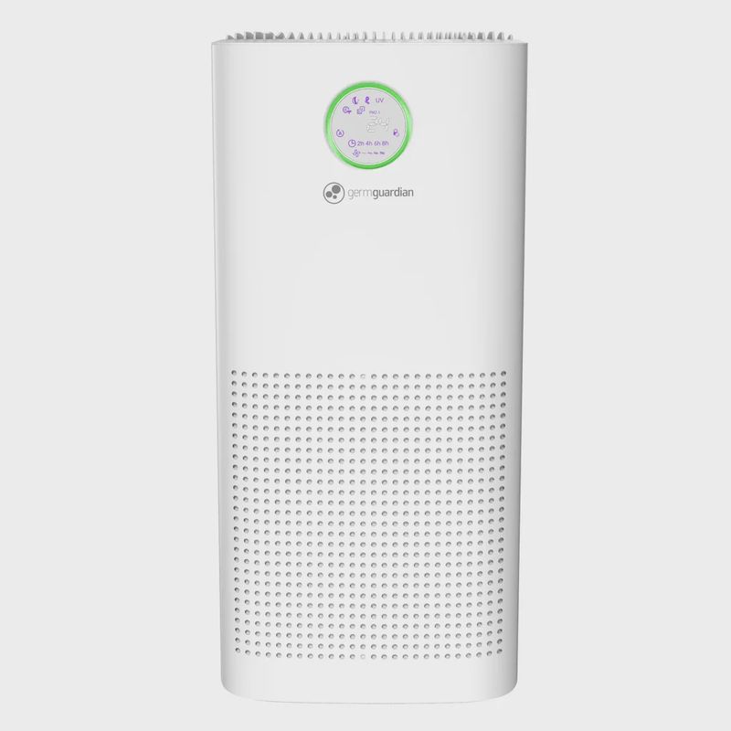GermGuardian 6-in-1 Large Room Air Purifier with HEPA Filter &amp; Air Quality Monitor Retail $189.99