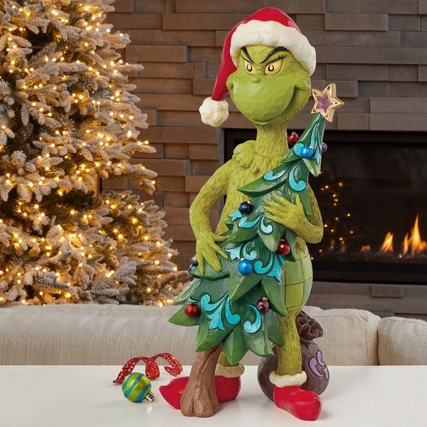Holiday Grinch Stealing Tree Statue by Jim Shore - Retail $59.99