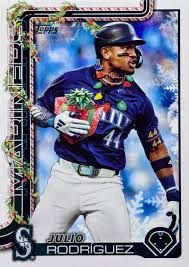 2025 Topps Holiday - Julio Rodriguez #H186 - $7.00