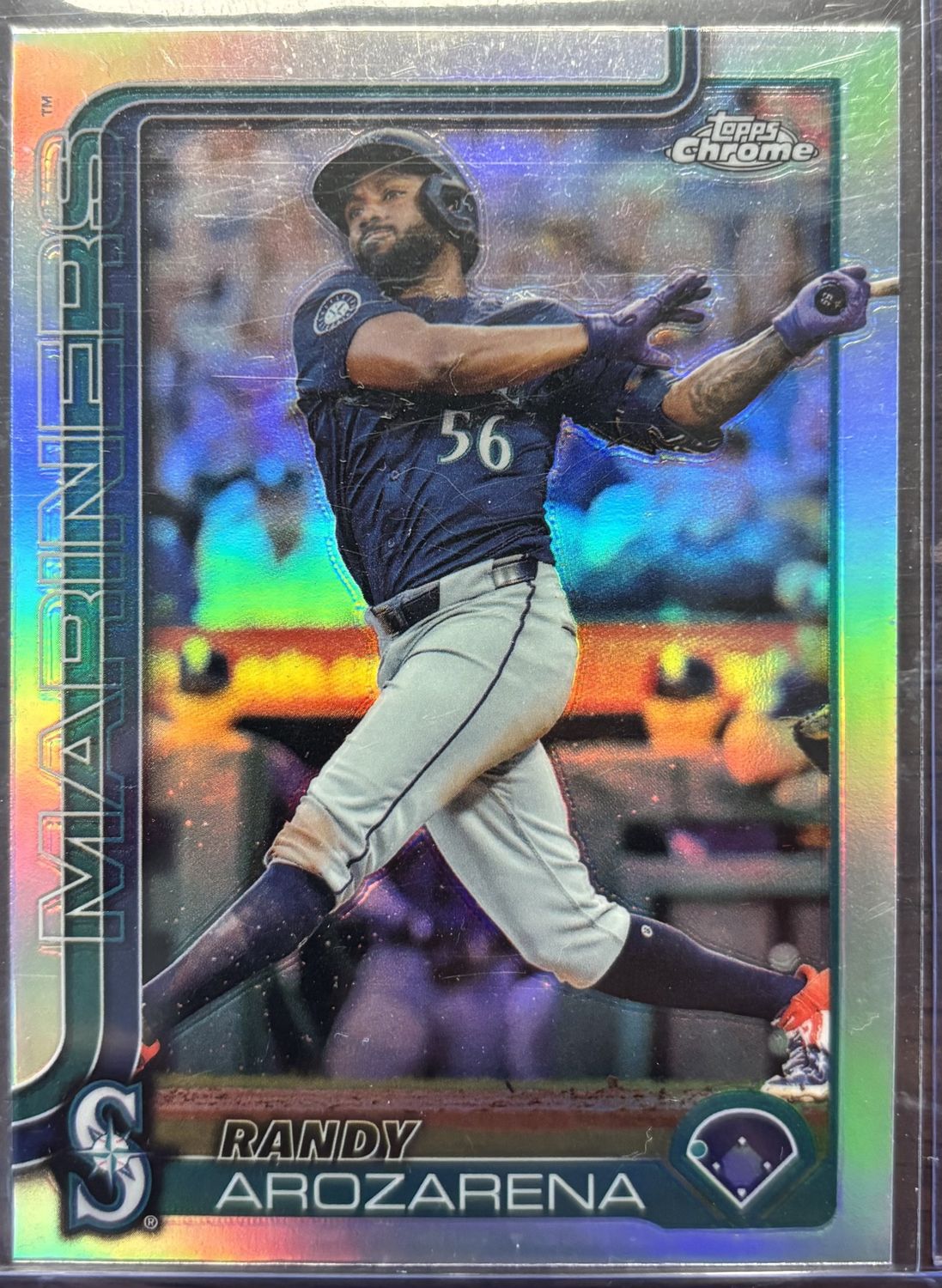 2025 Topps Chrome - Randy Arozarena (Refractor) #164 - $12.00